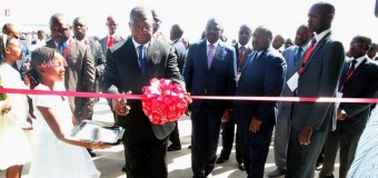 Vice-presidente inaugura Centro Oficinal de Reparação de Viaturas na Caála