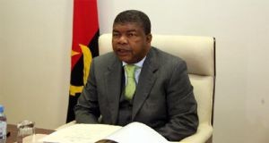 João Lourenço hoje na Guiné-Bissau