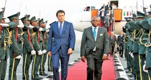Mateo Renzi em Luanda