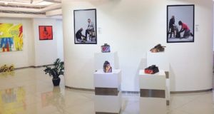 Arte angolana exposta na China
