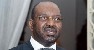 Manuel Vicente em visita a Bangui