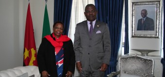Visita de cortesia da Embaixadora da República da África do Sul