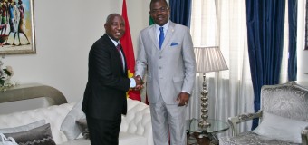 Embaixador Marcos Barrica recebe homólogo da República Federal da Nigéria