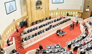 Presidente da República, João Lourenço esteve ontem no Parlamento Fotografia: Kindala Manuel | Edições Novembro