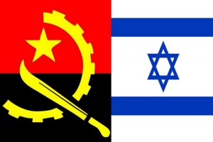 BANDEIRAS DE ANGOLA E DE ISRAEL FOTO: TARCÍSIO VILELA