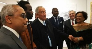 Cerimónia de inauguração de exposição de artistas plásticos angolanos em Portugal
FOTO: FOTO CEDIDA
