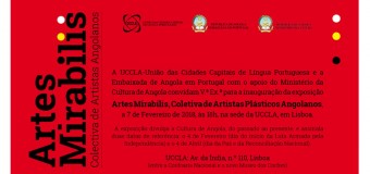 Cerimónia de Inauguração da exposição artes plásticas “Artes Mirabilis”