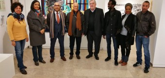 António Ole e Zan Miguel Andrade visitam a Exposição “Artes Mirabilis”