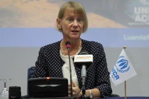 REPRESENTANTE DO ACNUR EM ANGOLA, PHILIPPA CANDER. FOTO: CLEMENTE SANTOS