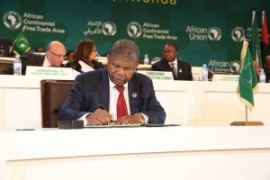 PRESIDENTE DA REPÚBLICA, JOÃO LOURENÇO, PARTICIPA NA PROCLAMAÇÃO DA ZONA DE LIVRE COMÉRCIO DE ÁFRICA FOTO: JOAQUINA BENTO