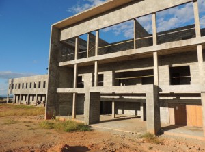 OBRAS DA FUTURA ESCOLA NACIONAL DE JORNALISMO  FOTO: VALENTINO YEQUENHA