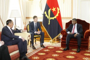 PRESIDENTE JOÃO LOURENÇO (DIR) RECEBE EM AUDIÊNCIA MINISTRO DOS NEGÓCIOS ESTRANGEIROS DA RÚSSIA SERGUEY LAVROV FOTO: FRANCISCO MIÚDO