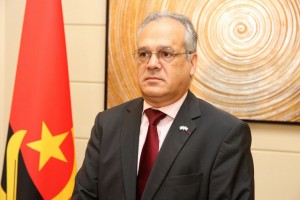 EMBAIXADOR DA FRANÇA EM ANGOLA, SYLVIAN ITTÉ Foto: Pedro Parente