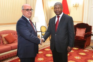 PRESIDENTE DA REPÚBLICA, JOÃO LOURENÇO, RECEBE MINISTRO DA DEFESA DE PORTUGAL FOTO: PEDRO PARENTE