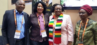 Ângela Bragança aborda cooperação com homólogo sul-africano
