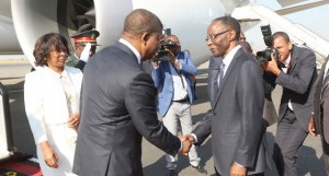 Presidente da República , João Lourenço, chega a Luanda depois da visita oficial a França e Bélgica Foto: Pedro Parente