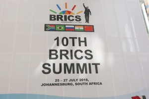 LOGOTIPO DA 10ª CIMEIRA DOS BRICS FOTO: PEDRO PARENTE