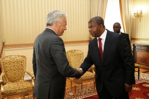 PRESIDENTE DA REPÚBLICA, JOÃO LOURENÇO, RECEBE EM AUDIÊNCIA VICE-PRIMEIRO MINISTRO DO REINO DA BÉLGICA FOTO: FOTO CEDIDA