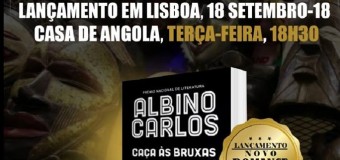 Lançamento do livro “Caça às Bruxas” de Albino Carlos – 18 Setembro