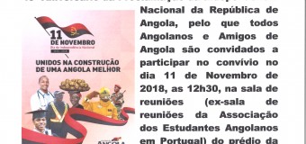 Convívio da Organização da Cooperação e Apoio Mútuo – 11 Nov