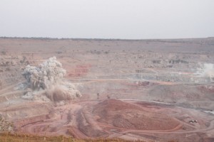 MINA DIAMANTÍFERA DE CATOCA, NA LUNDA SUL, CONTA COM A COOPERAÇÃO RUSSA FOTO: HÉLDER DIAS