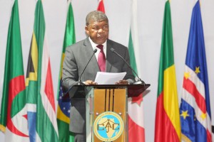 PRESIDENTE DA REPÚBLICA, JOÃO LOURENÇO, DISCURSA NO V CONGRESSO DAS JURISDIÇÕES CONSTITUCIONAIS DE ÁFRICA FOTO: PEDRO PARENTE