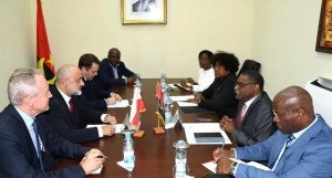 Encontro entre delegações de Angola e da Polónia FOTO: CEDIDA