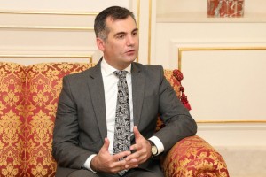 EMBAIXADOR DA GEÓRGIA EM ANGOLA, BEKA DVALI FOTO: CLEMENTE DOS SANTOS