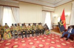 Presidente da República, João Lourenço, recebe corte do Rei do Kongo
FOTO: PEDRO PARENTE