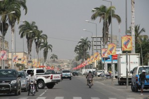 BENGUELA- UMA DAS PRINCIPAIS AVENIDAS DA CIDADE DE BENGUELA FOTO: ANGOP