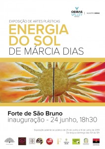 Exposição Márcia dias cartaz-energia-sol