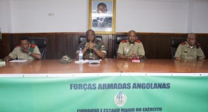 Reunião sobre Segurança Metodológica do Órgão de Guerra Psicológica do Exército FOTO: NELSON MALAMBA