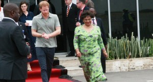 Principe Harry deixa Luanda FOTO: FRANCISCO MIÚDO