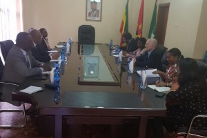 DELEGAÇÃO DO CONSELHO DE SEGURANÇA DAS NAÇÕES UNIDAS ENCONTRA-SE COM REPRESENTANTES DE ANGOLA NA UNIÃO AFRICANA FOTO: FOTO CEDIDA