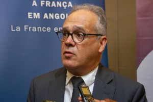 EMBAIXADOR DA FRANÇA EM ANGOLA, SYLVAIN ITTÉ FOTO: HENRI CELSO