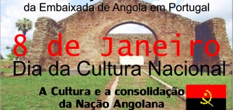 Dia Nacional da Cultura Angolana – 8 Janeiro