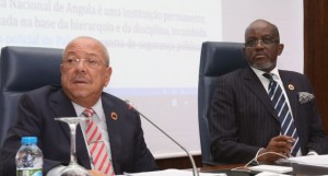 Mesa de presidium da discussão na especialidade da Proposta Lei de Base sobre a organização e funcionamento da Polícia Nacional FOTO: PEDRO PARENTE