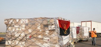 Angola recebe 25 toneladas de material de biossegurança