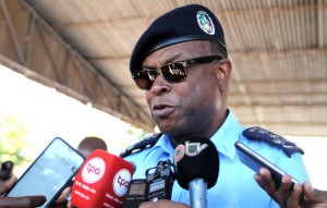 COMANDANTE-GERAL DA POLÍCIA NACIONAL, COMISSÁRIO GERAL PAULO DE ALMEIDA FOTO: AURÉLIO JANEIRO SACALEI SOI