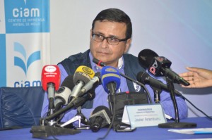 REPRESENTANTE INTERINO DA OMS EM ANGOLA, JAVIER ARAMBURU, REVELA SELECÇÃO DO PAÍS PARA TRANSMITIR EXPERIÊNCIA SOBRE A COVID-19 FOTO: ROSÁRIO DOS SANTOS