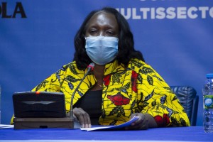 MINISTRA DA SAÚDE, SÍLVIA LUTUCUTA, DESCARTA INFECÇÃO DE TRÊS PORTUGUÊSES EM ANGOLA FOTO: NELSON MALAMBA