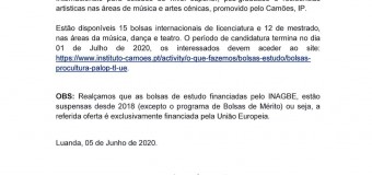 Comunicado INAGBE
