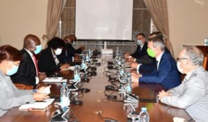 ANGOLA E UNIÃO EUROPEIA REFORÇAM COOPERAÇÃO FOTO: CEDIDA