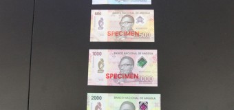 Novas notas de AKz 500 a partir de quinta-feira