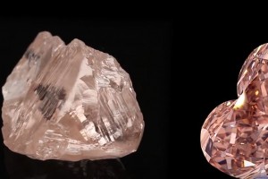 Diamante cor de rosa Foto: Hélder Dias