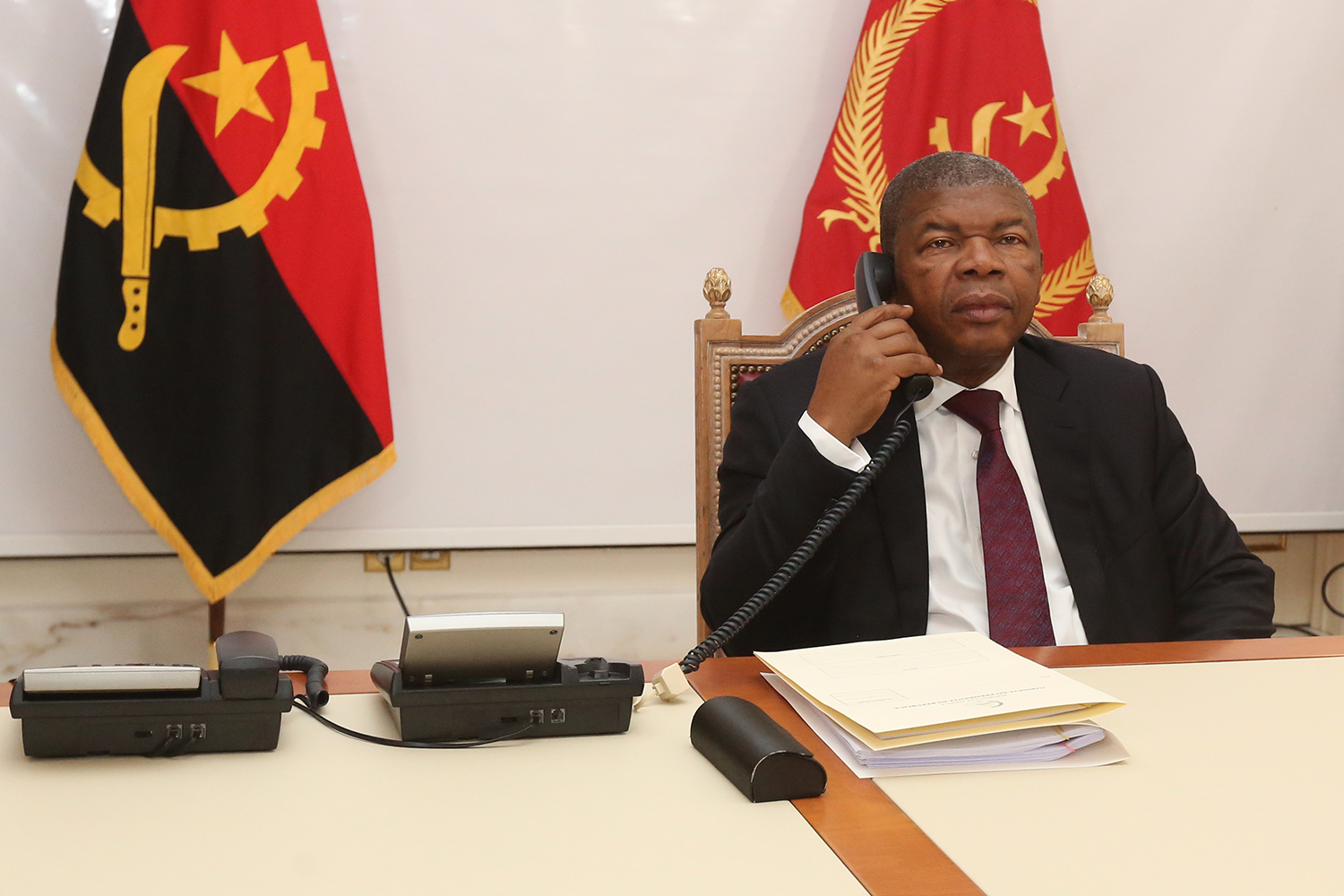 Embaixada Da República De Angola Em Portugal Presidente Angolano E Sg Da Onu Abordam SituaÇÃo 