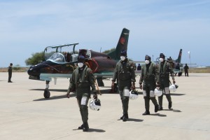 Pilotos da Força Aérea Nacional Foto: Jose Honorio