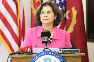 A Embaixadora dos Estados Unidos da América, Nina Maria Fite