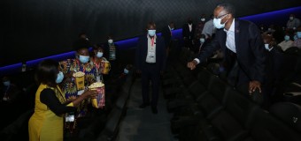 VICE-PRESIDENTE PRESTIGIA ANTESTREIA DO FILME “MWANA NKENTO”
