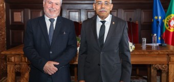 Embaixador Carlos Alberto Fonseca recebido na Câmara Municipal de Setúbal